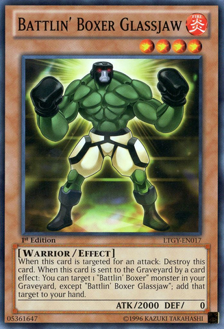 Battlin' Boxer Glassjaw [LTGY-EN017] Common