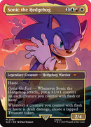 Sonic the Hedgehog (Rainbow Foil) [Secret Lair Drop Series]