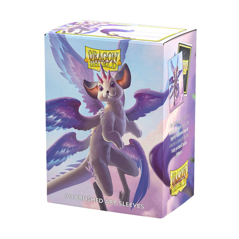 Dragon Shield  - Standard Size Brushed Art Sleeves - Spirit Animal Series