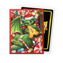 Dragon Shield Brushed Art Sleeves - Christmas 2024