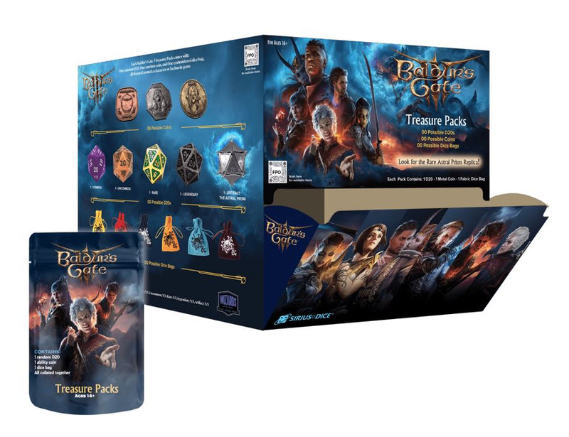Sirius Dice - Baldur's Gate 3 Treasure Pack