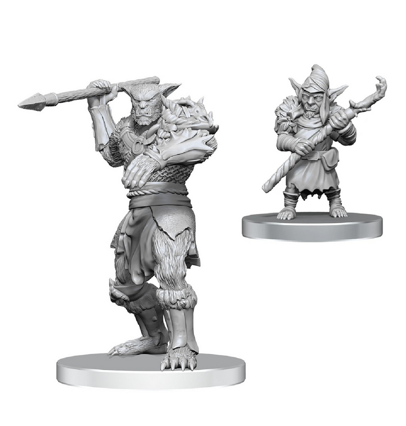 D&D Nolzur's Marvelous Miniatures: Bugbear Stalker & Goblin Hexer