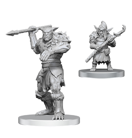 D&D Nolzur's Marvelous Miniatures: Bugbear Stalker & Goblin Hexer