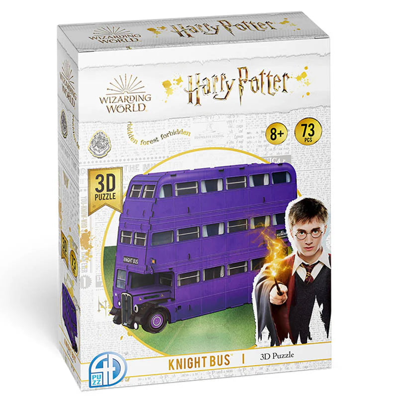 Harry Potter 3D Puzzle - Knight Bus 73pc