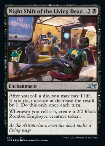 Night Shift of the Living Dead (Galaxy Foil) [Unfinity]