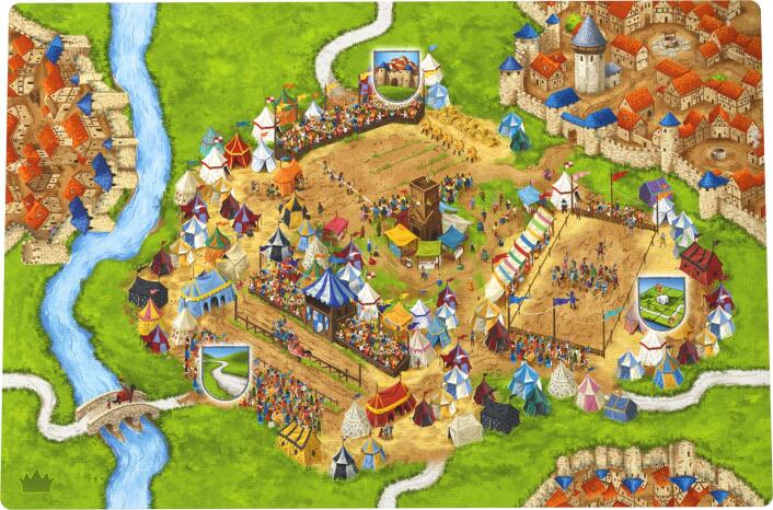 Carcassonne Expansion 6 - Jousts and Crests (2025 Redesign)