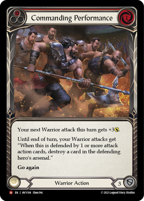 FAB　Deathmatch Arena　coldfoil Deathmatch Arena - Heavy Hitters - Flesh & Blood TCG - FaB