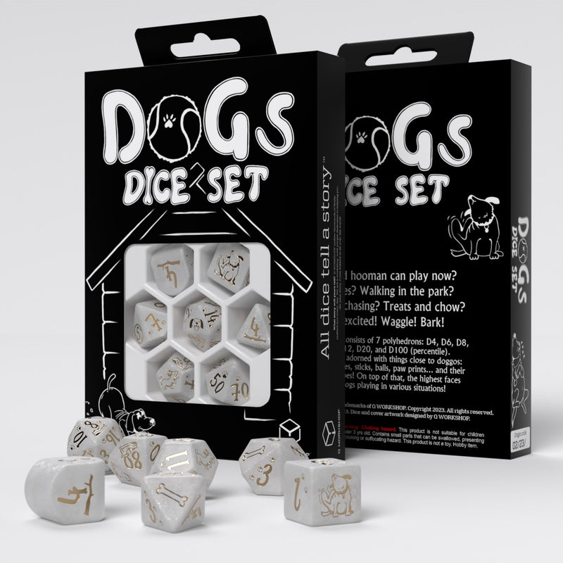 Q Workshop - Dogs RPG Dice Set