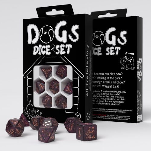 Q Workshop - Dogs RPG Dice Set