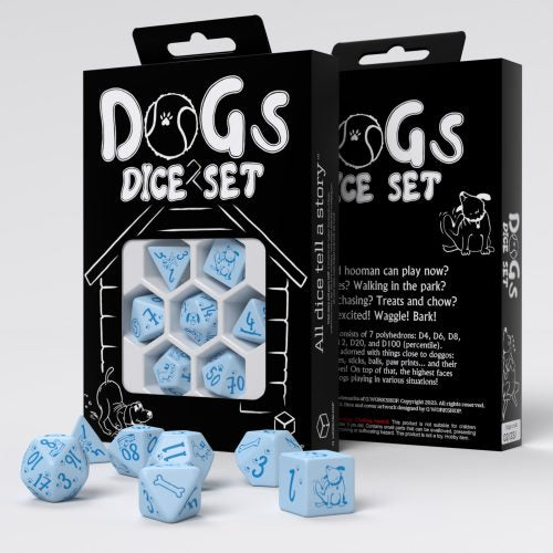 Q Workshop - Dogs RPG Dice Set