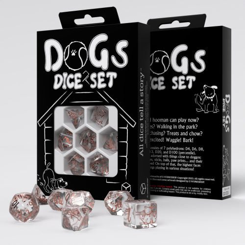 Q Workshop - Dogs RPG Dice Set