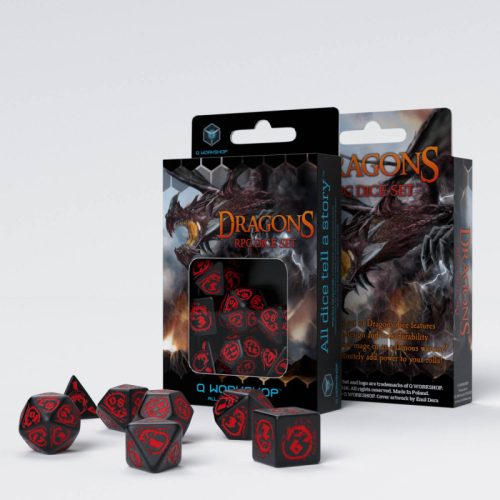 Q Workshop - Dragons RPG Dice Sets