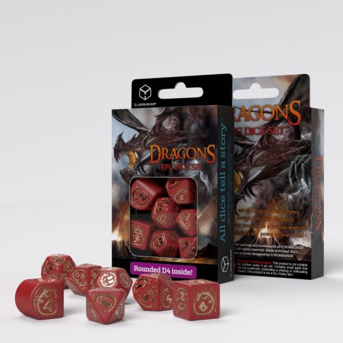 Q Workshop - Dragons RPG Dice Sets