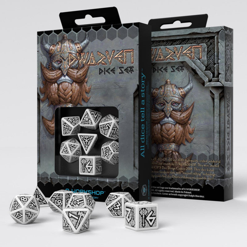 Q Workshop - Dwarven RPG Dice Set