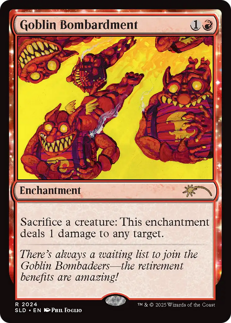Goblin Bombardment (2024) [Secret Lair Drop Series]