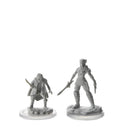 D&D Nolzur's Marvelous Miniatures: Elf Rogue & Half-Elf Rogue Protégé
