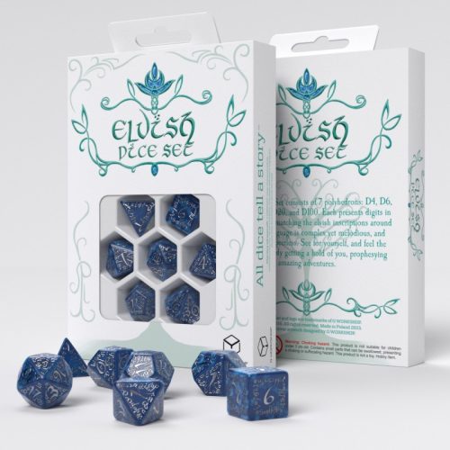 Q Workshop - Elvish RPG Dice Set