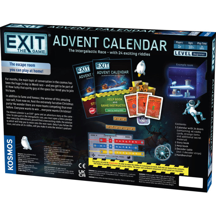 *PRE ORDER* Exit the Game Advent Calendar - The Intergalactic Race