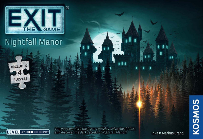 EXIT : Nightfall Manor (With Jigsaw)