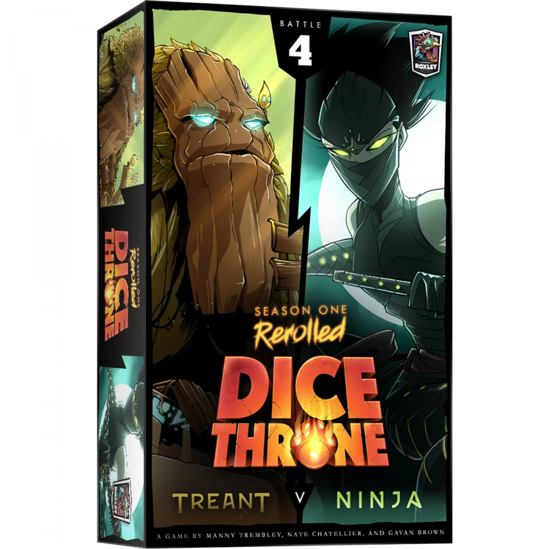 Dice Throne Season 1 Rerolled - Treant vs Ninja