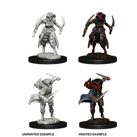 D&D Nolzurs Marvelous Unpainted Miniatures Tiefling Female Rogue