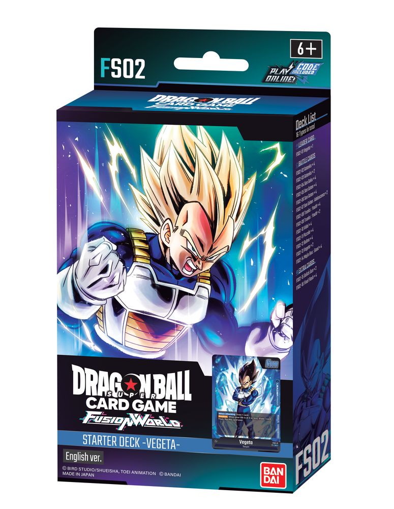 DBS Fusion World Starter Decks - FS01-FS04