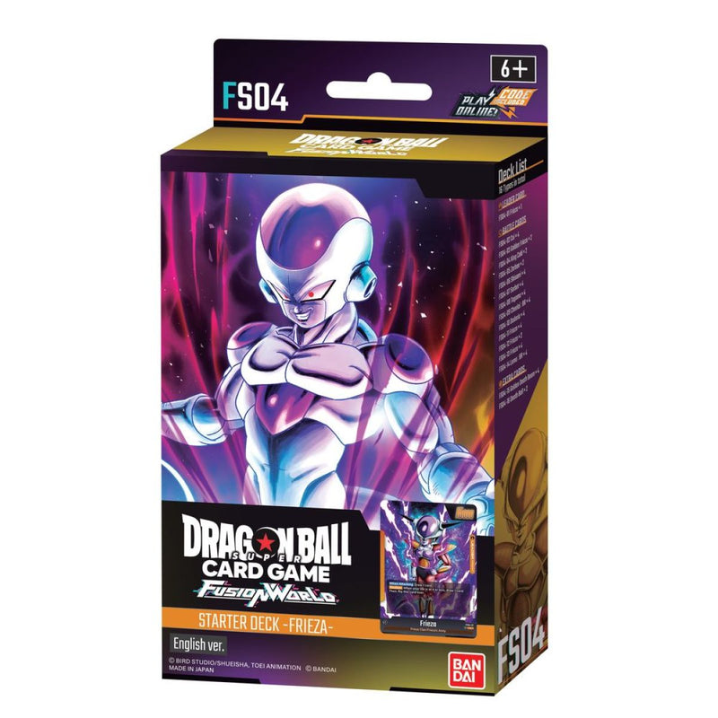 DBS Fusion World Starter Decks - FS01-FS04