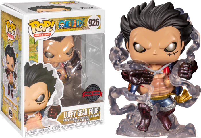One Piece - Luffy Gear 4 Metallic US Exclusive Pop! Vinyl