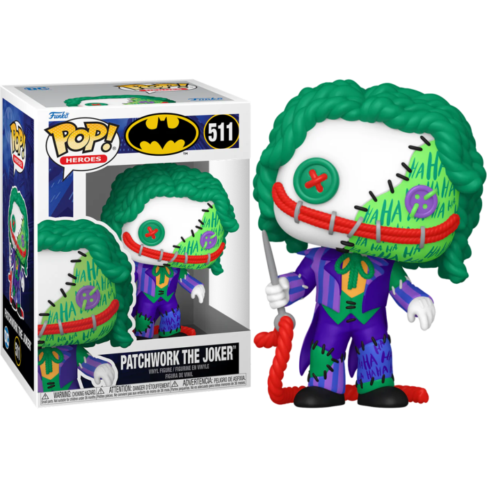 DC Super Heroes - Patchwork The Joker Pop! 511