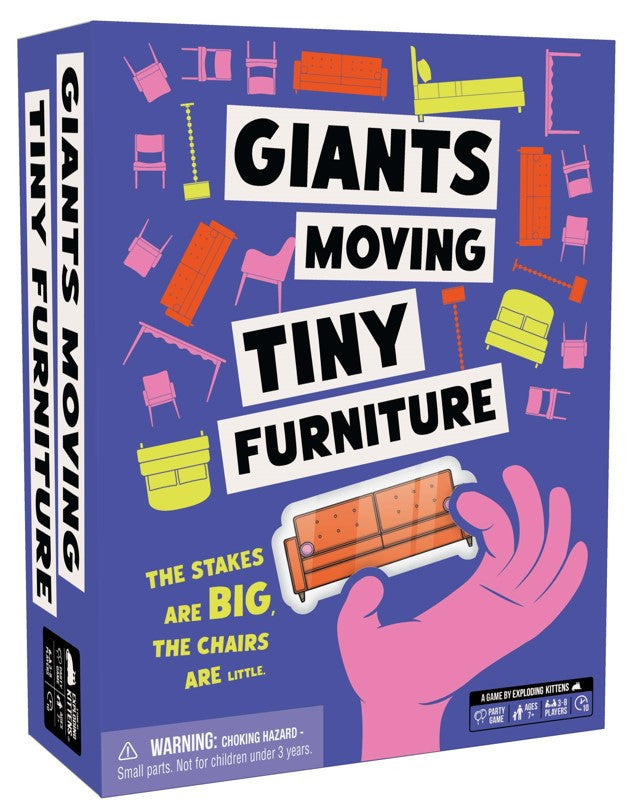 Giants Moving Tiny Furniture (By Exploding Kittens)