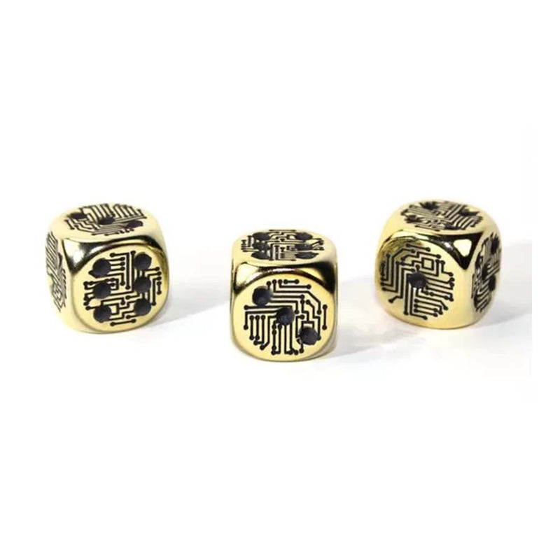 Chessex - Metal Plated Circuit Design D6