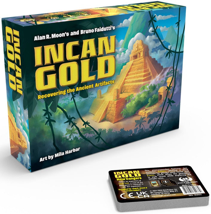 Incan Gold New Edition (Inc New Dangers Expansion)