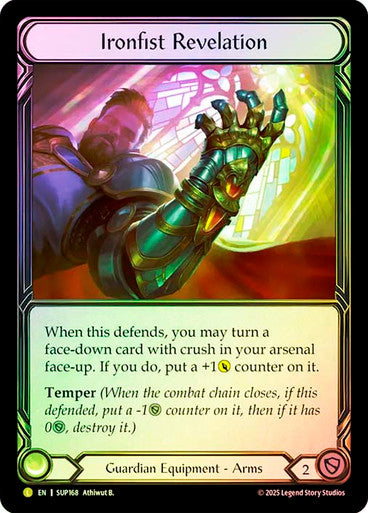Ironfist Revelation (Cold Foil) [SUP168] (Super Slam)  Cold Foil