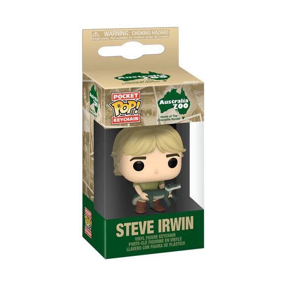 Pop Keychain - Steve Irwin