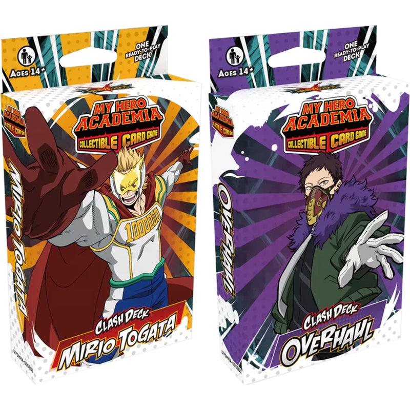 UniVersus My Hero Academia - Undaunted Raid Clash Decks