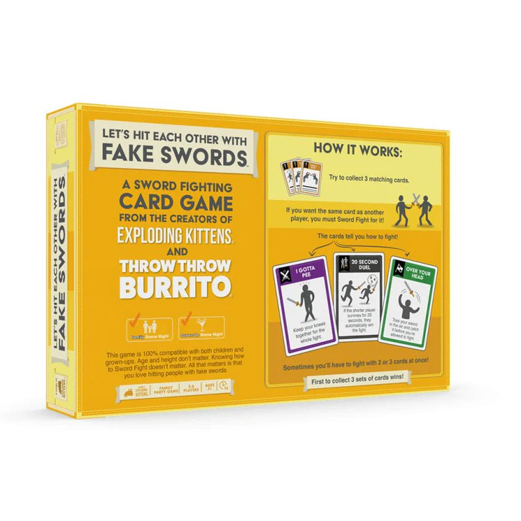 Let's Hit Each Other With Fake Swords by Exploding Kittens