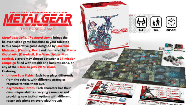 *PRE ORDER* Metal Gear Solid - The Board Game