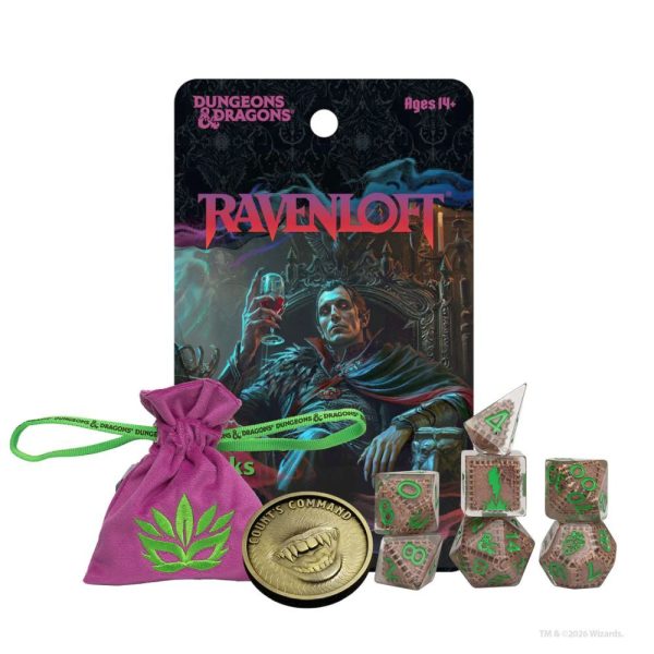 Sirius Dice - D&D – Mists of Ravenloft Treasure Packs