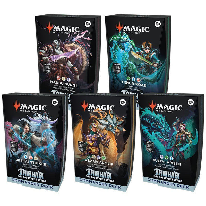 **PRE-ORDER** MTG Commander Decks - Tarkir: Dragonstorm