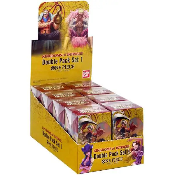 One Piece TCG Double Pack Set Vol 1 (DP-01) Display