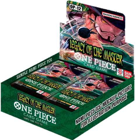 One Piece TCG Booster Box [OP-12] - Legacy of The Master