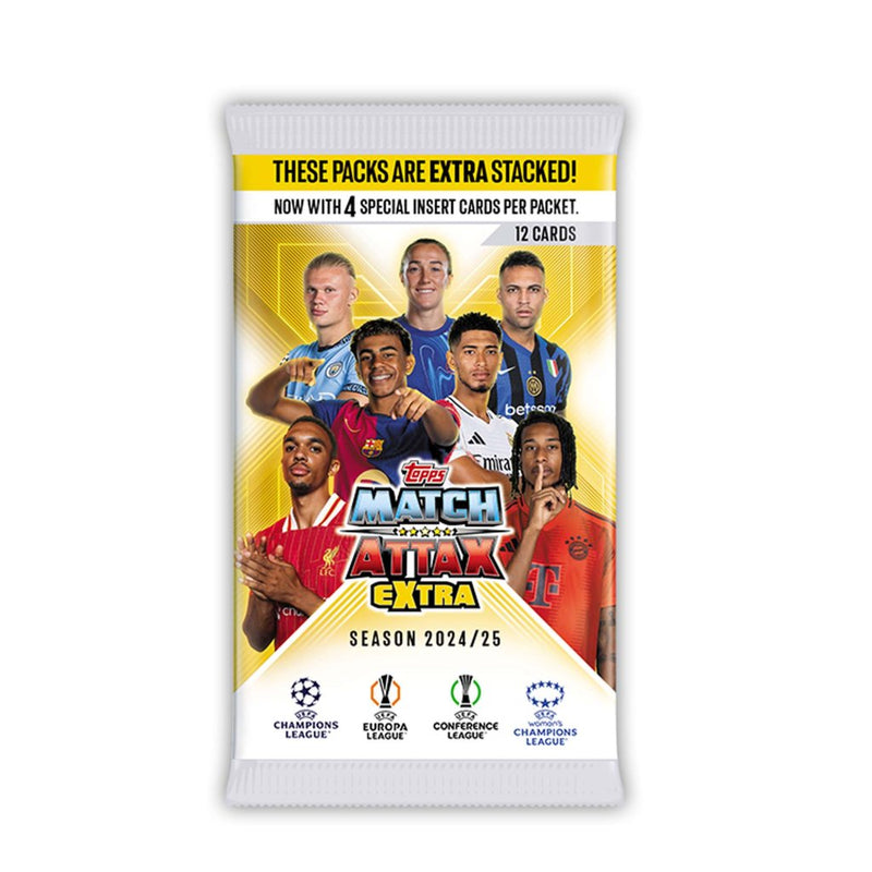 Topps - Match Attax Extra Champions League 2024/2025 Edition Trading Card Packet