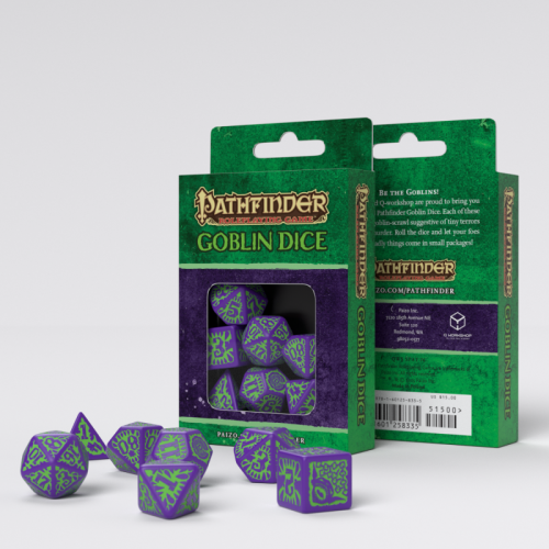 Q Workshop - Pathfinder RPG Dice Sets