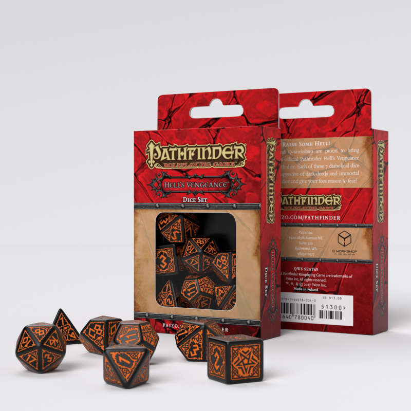 Q Workshop - Pathfinder RPG Dice Sets