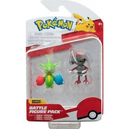 Pokemon Roselia & Pawniard Battle Figure Pack