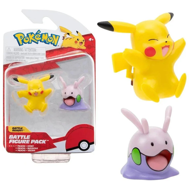 Pokemon Pikachu & Goomy Battle Figure Pack