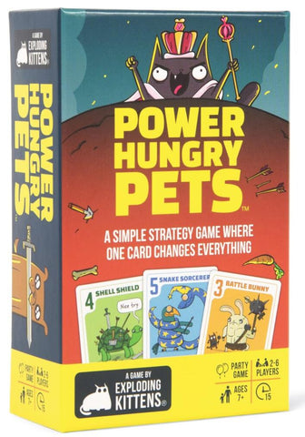 Power Hungry Pets Small Box (By Exploding Kittens)