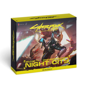 **PRE-ORDER** Cyberpunk TCG Pre-Release Kit - Welcome to Night City
