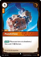 Punch First [097/221] Common -FOIL