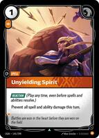 Unyielding Spirit [145/298] Uncommon -FOIL